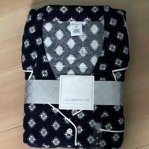 Liz Claiborne Two-Piece Sleep Set NWT S 100%Cotton